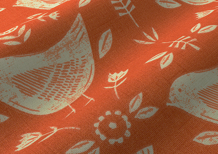 Narvik, Burnt Orange - Made to Measure Curtains - Image 4